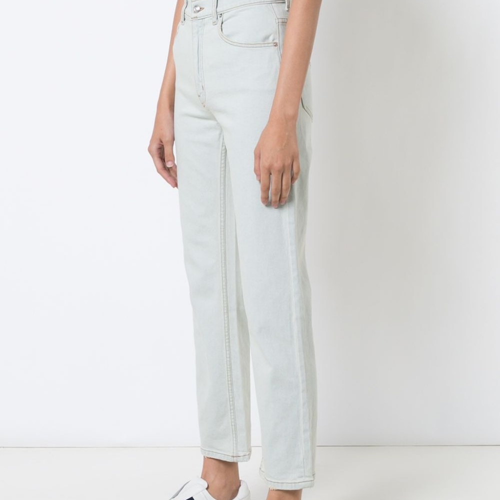 NWT Derek Lam 10 Crosby Leah High-Rise Straight
